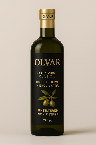 Huile d'Olive Extra Vierge, Non filtrée  - Olvar